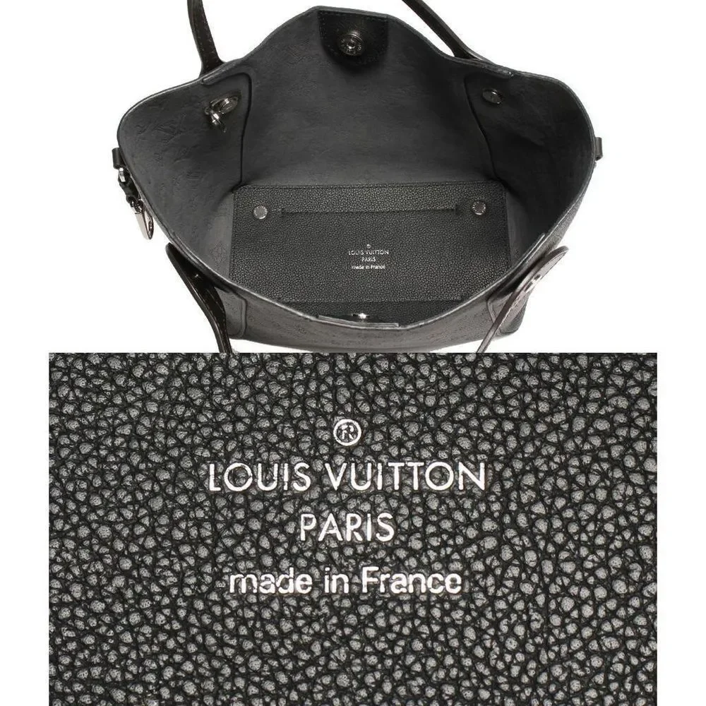 Louis Vuitton 2way Handbag Hina PM Monogram Mahina Noir - Picture 3 of 4
